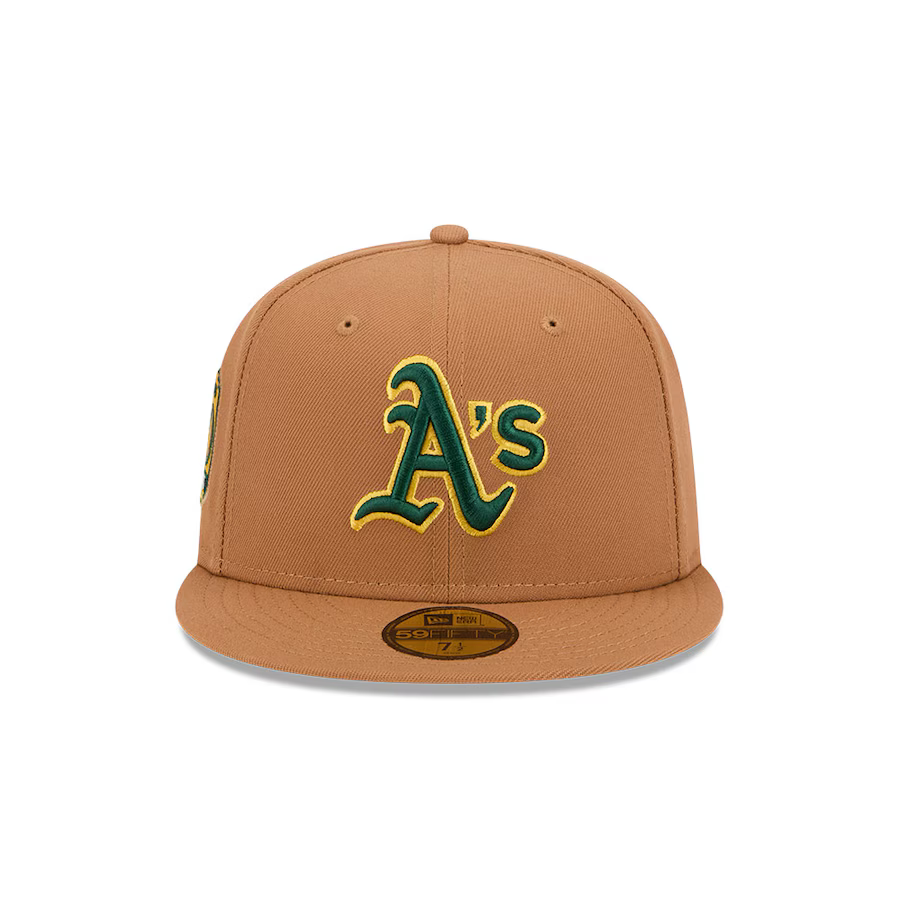 New Era Oakland Athletics Color Pack 59FIFTY Fitted Hat-Brown