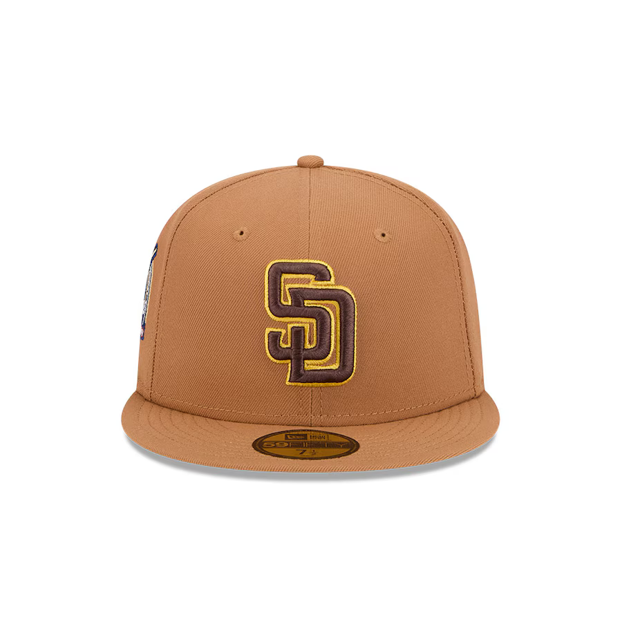 New Era San Diego Pades Color Pack 59FIFTY Fitted Hat-Brown