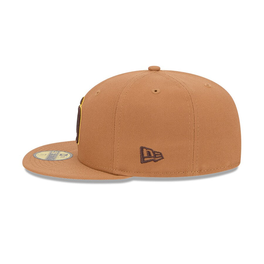 New Era San Diego Pades Color Pack 59FIFTY Fitted Hat-Brown