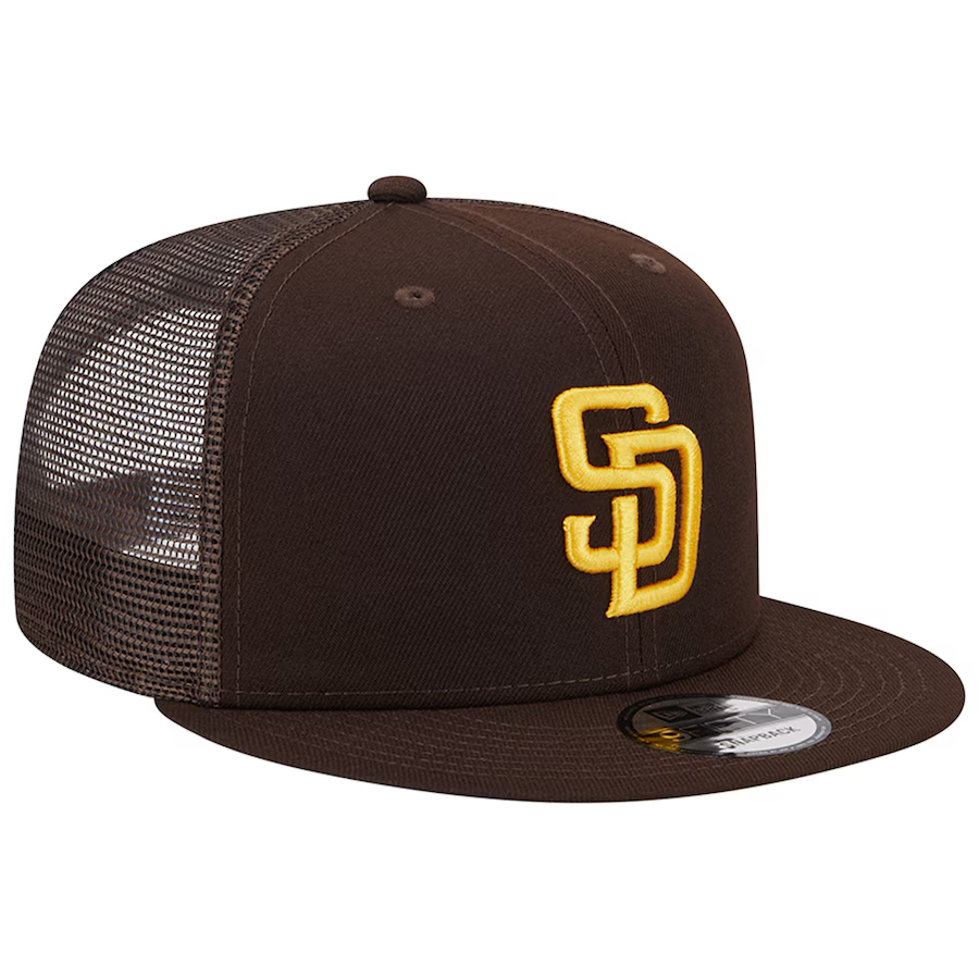 New Era San Diego Padres 9Fifty Trucker Snapback Hat