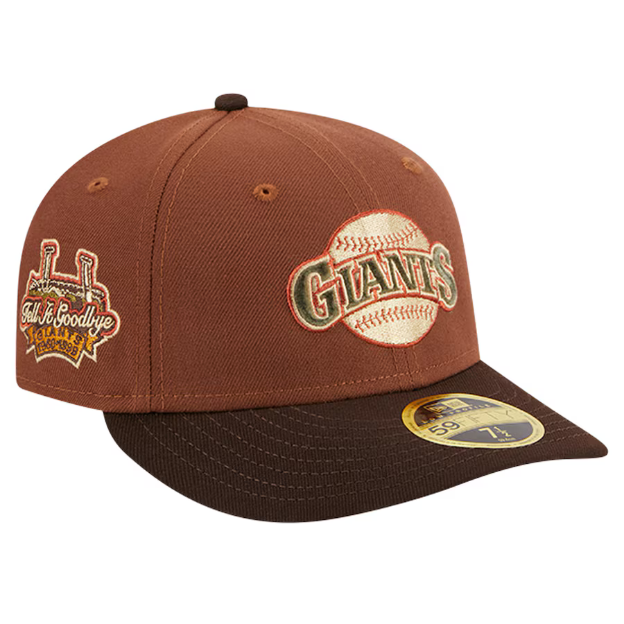 New Era San Francisco Giants Velvet Logo Fill Low Profile 59FIFTY Fitted Hat