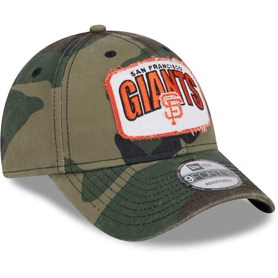 New Era San Francisco Giants Gameday 9FORTY Adjustable Hat - Camo