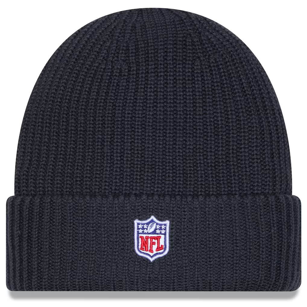 New Era San Francisco 49ers 2025 Cold Weather Cuffed Knit Hat-Charcoal