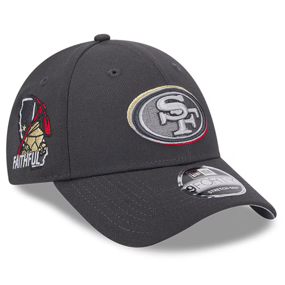 New Era San Francisco 49ers 2024 NFL Draft On Stage 9FORTY Stretch-Snap Hat