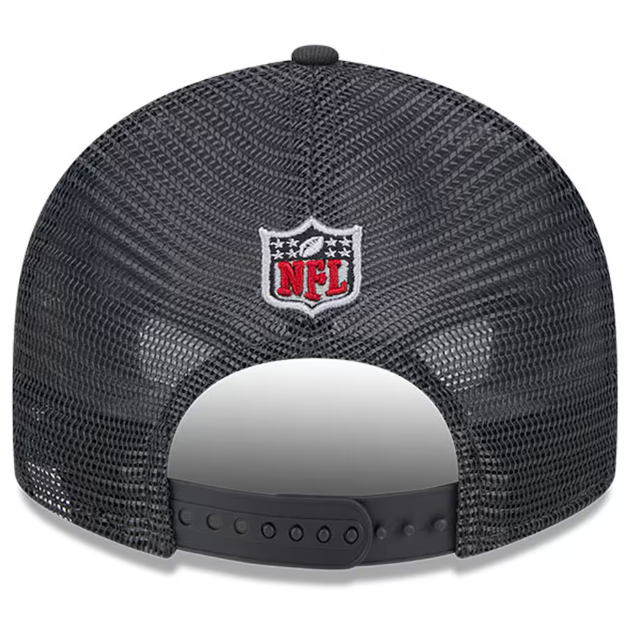 New Era Men's San Francisco 49ERS 2024 NFL Draft Low Profile 9Fifty Trucker Adjustable Hat