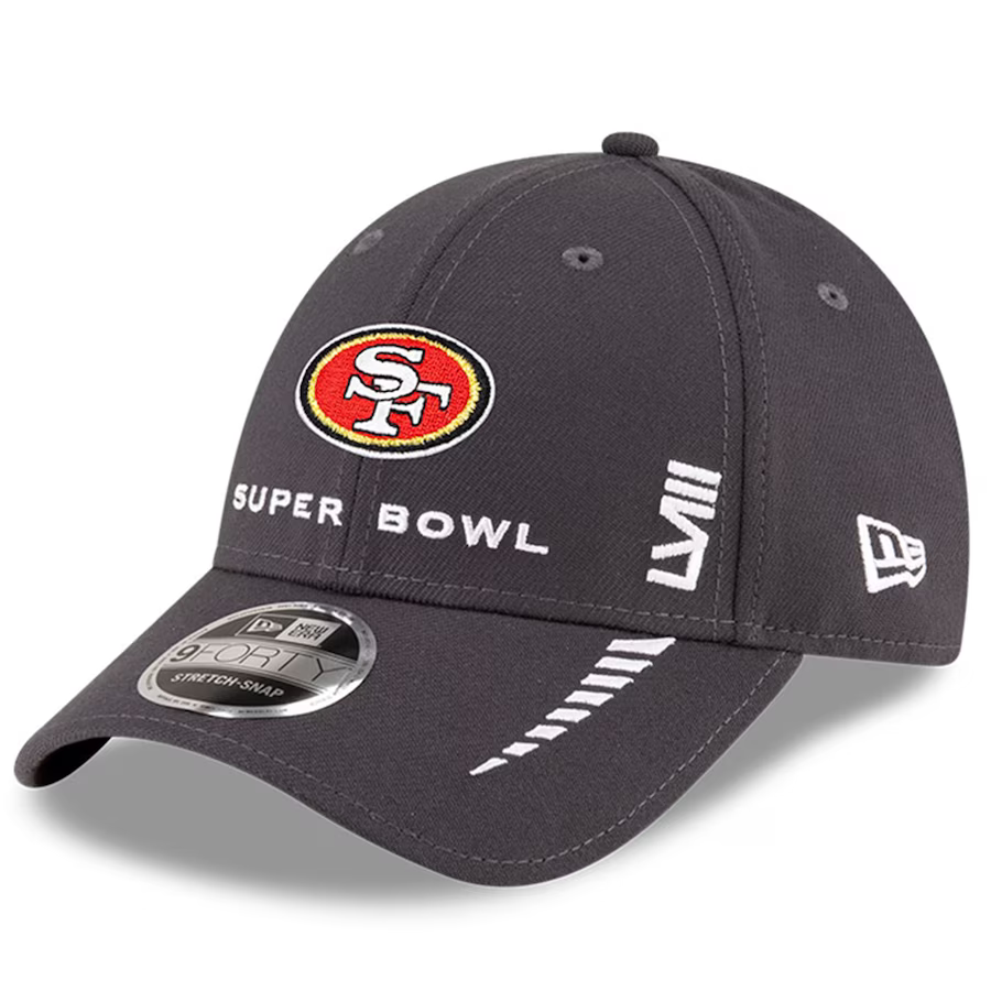 New Era San Francisco 49ers Super Bowl LVIII Opening Night 9FORTY Adjustable Hat
