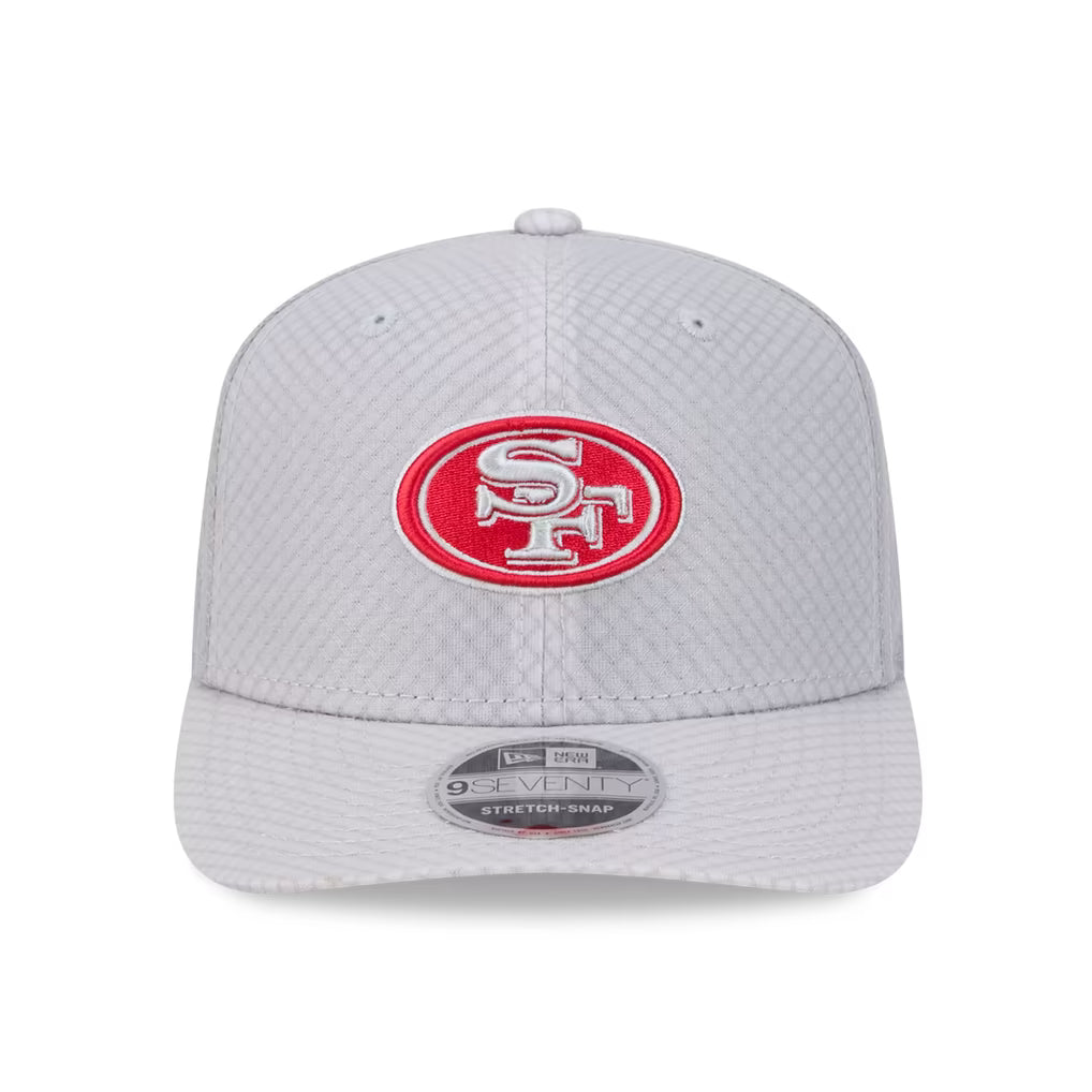 New Era San Francisco 49ers Gray Jock  9SEVENTY Adjustable Hat