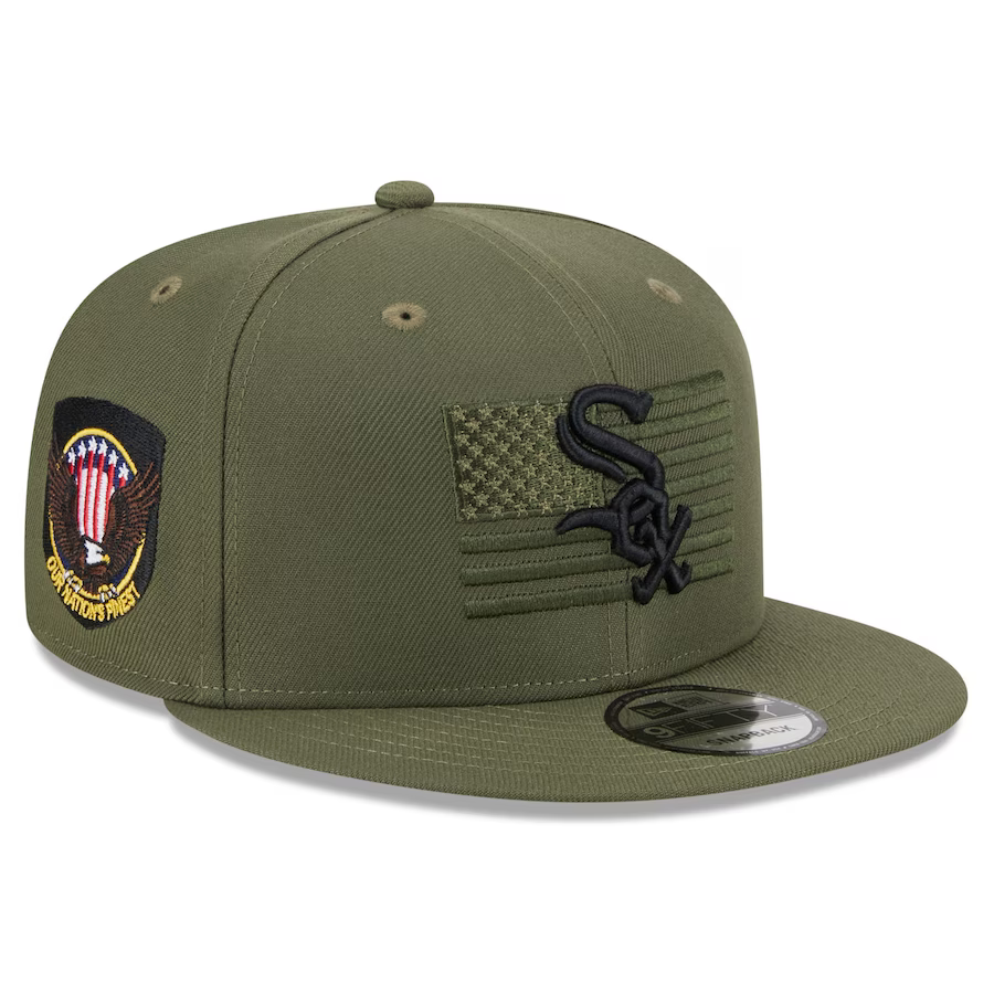 New Era Chicago White Sox 2023 Armed Forces Day 9FIFTY Snapback Adjustable Hat