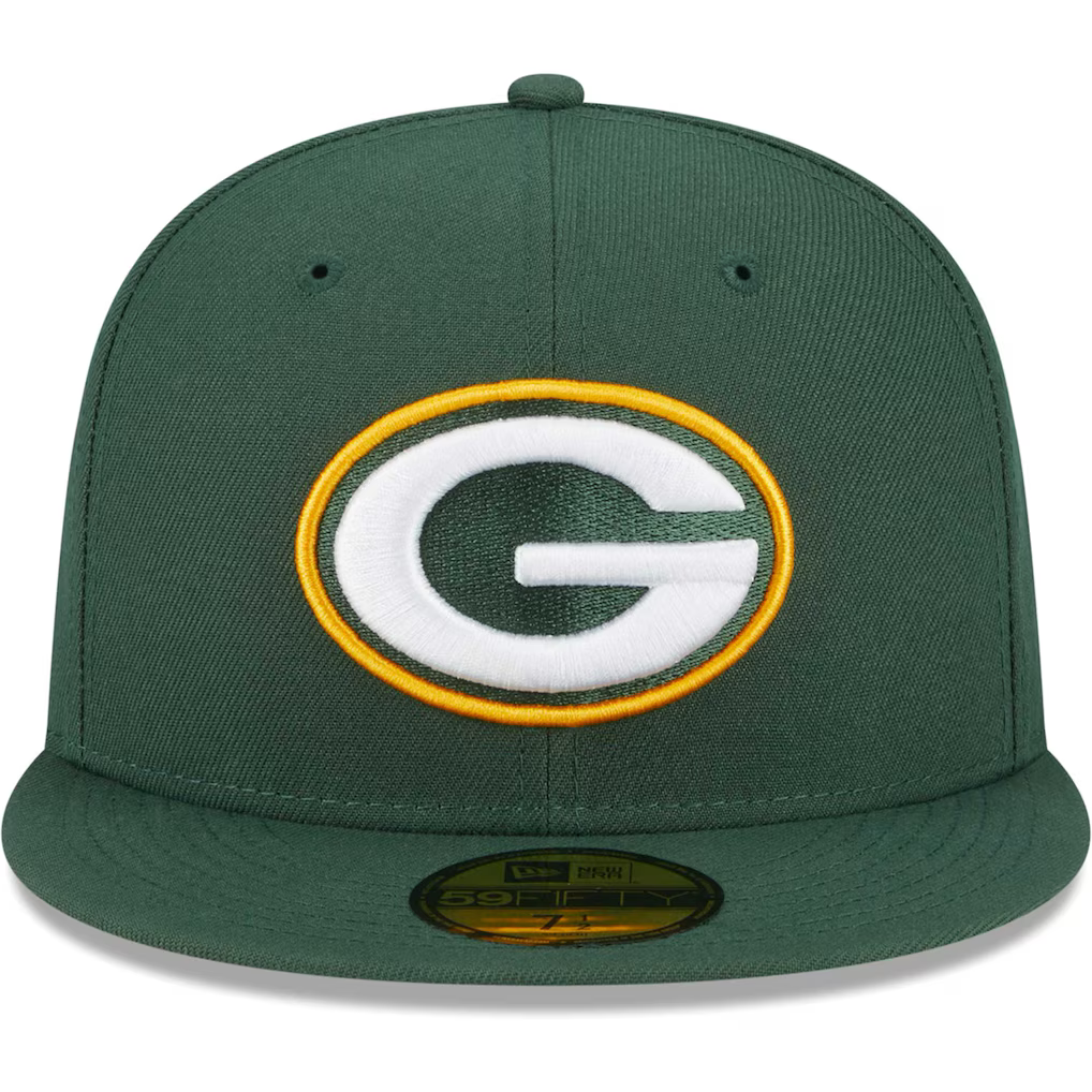 New Era Green Bay Packers Basic 59FIFTY Fitted Hat- Green