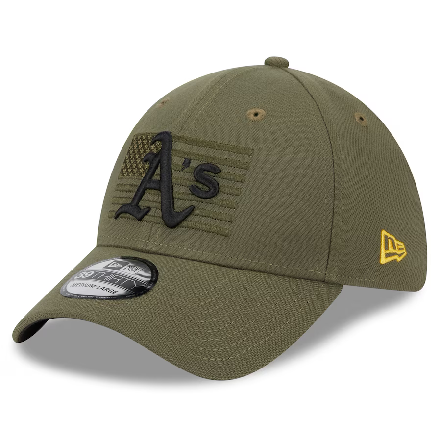New Era Oakland Athletics Armed Forces Weekend 39Thirty Flex Fit Hat