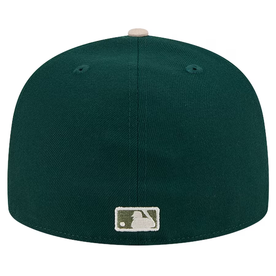 New Era Oakland Athletics 40th Anniversary Side Patch Canvas A-Frame 59FIFTY Fitted Hat