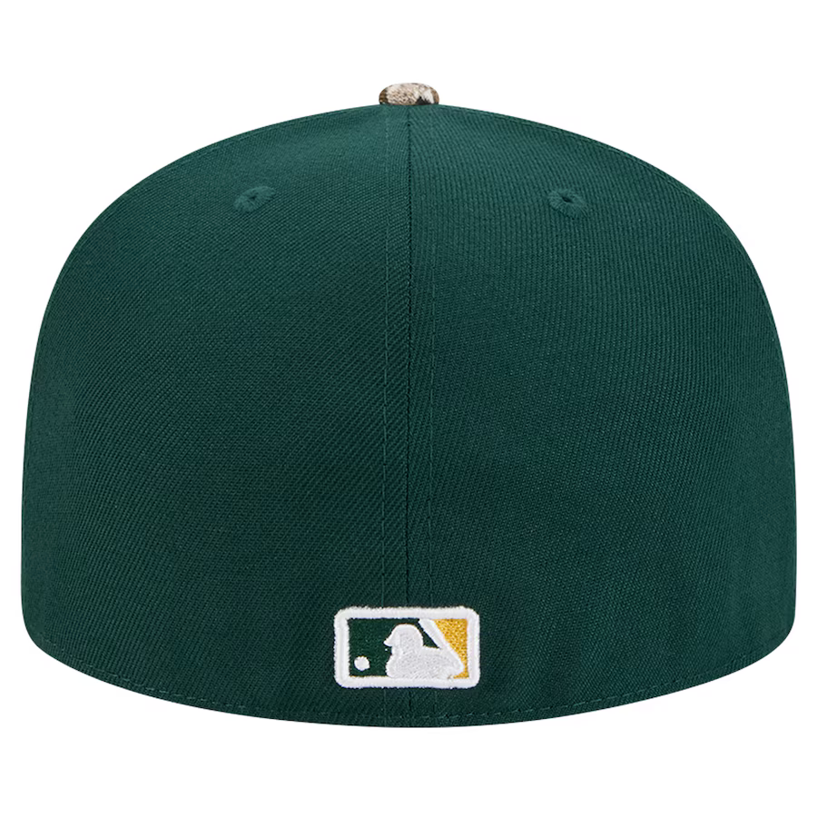 New Era Oakland Athletics Green Realtree Camo 59FIFTY Fitted Hat