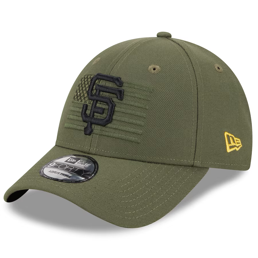 New Era San Francisco Giants Armed Forces Weekend 9FORTY Stretch Snap Hat