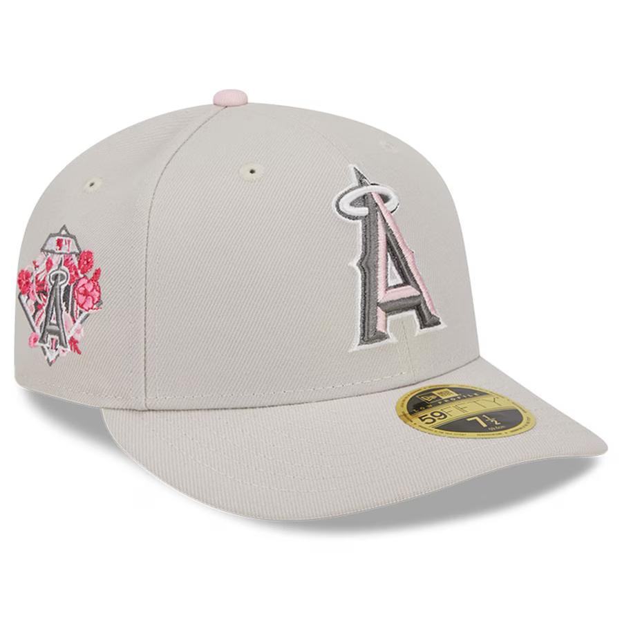 New Era Los Angeles Angels Mother's Day Low Porfile 2023 59FIFTY Fitted  Hat