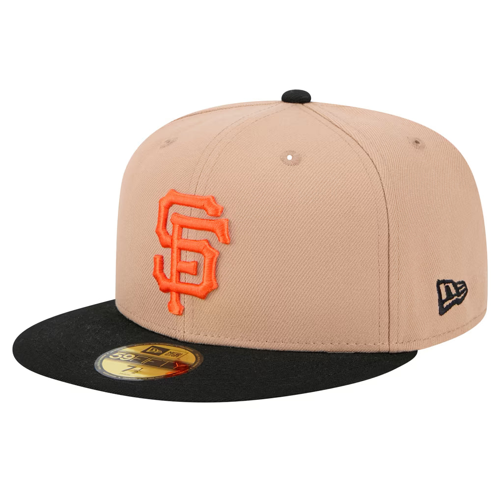 New Era Kids San Francisco Giants 59Fifty Fitted - Camel/Black