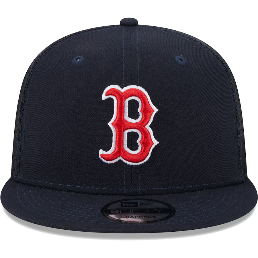 New Era Boston Red Sox 9FIFTY Trucker Snapback Hat