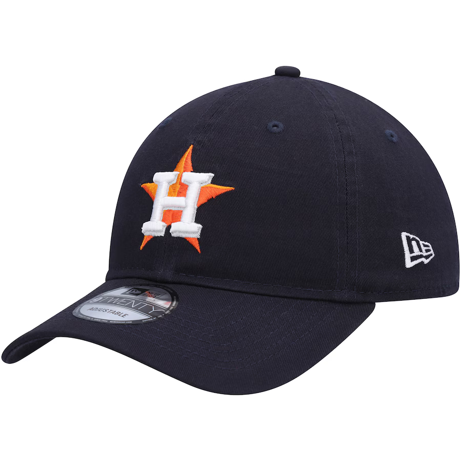 New Era Houston Astros Core Classic 2.0 9Twenty Adjustable Hat-Black