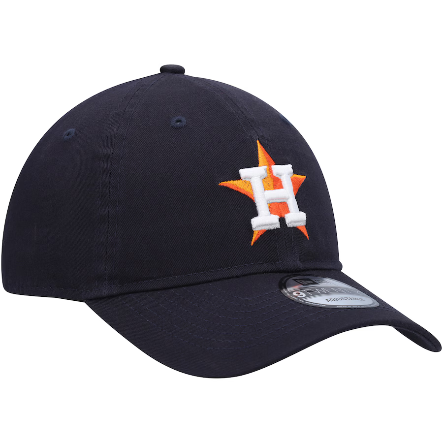 New Era Houston Astros Core Classic 2.0 9Twenty Adjustable Hat-Black