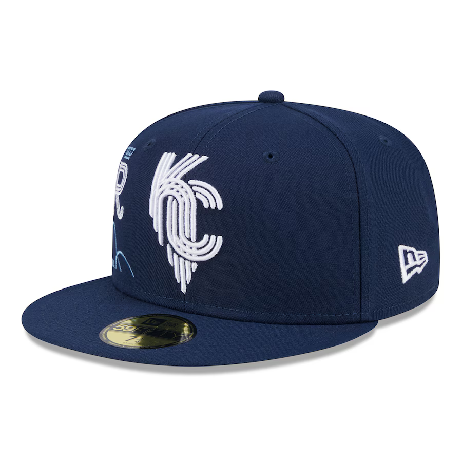 New Era Kansas City Royals City Connect Icon 9FIFTY Snapback Hat-Navy