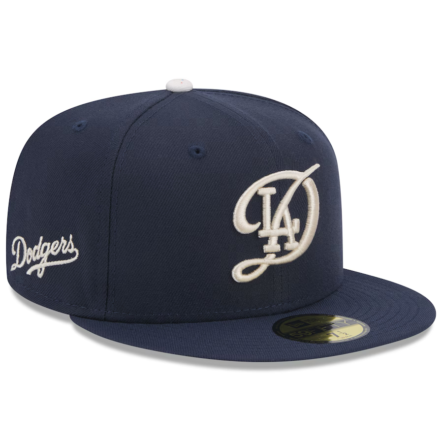 New Era Los Angeles Dodgers City Connect 59FIFTY Fitted Hat 2024 - Navy