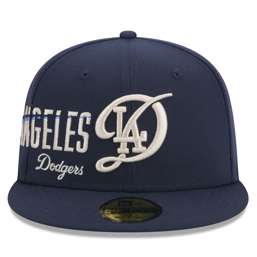 New Era Los Angeles Dodgers City Connect Icon 59FIFTY Fitted Hat 2024 - Navy