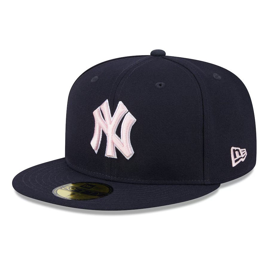 New Era New York Yankees 2024 Mother's Day On-Field 59FIFTY Fitted Hat-Navy
