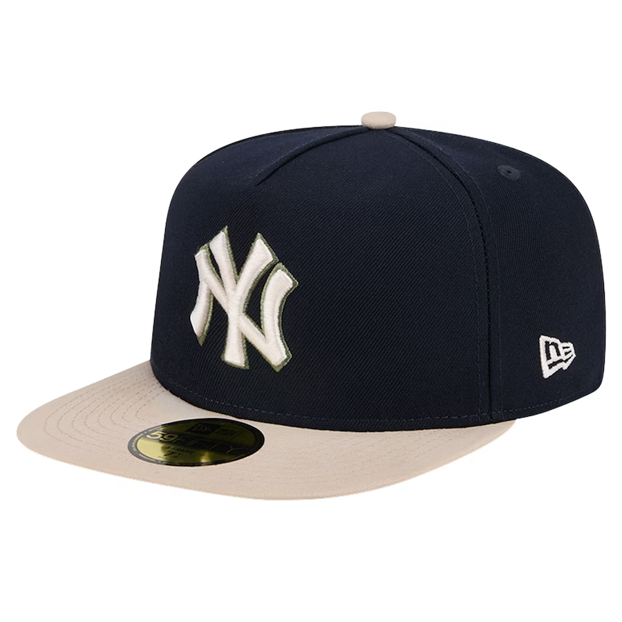 New Era New York Yankees 2009 Inaugural Season Side Patch Canvas A-Frame 59FIFTY Fitted Hat