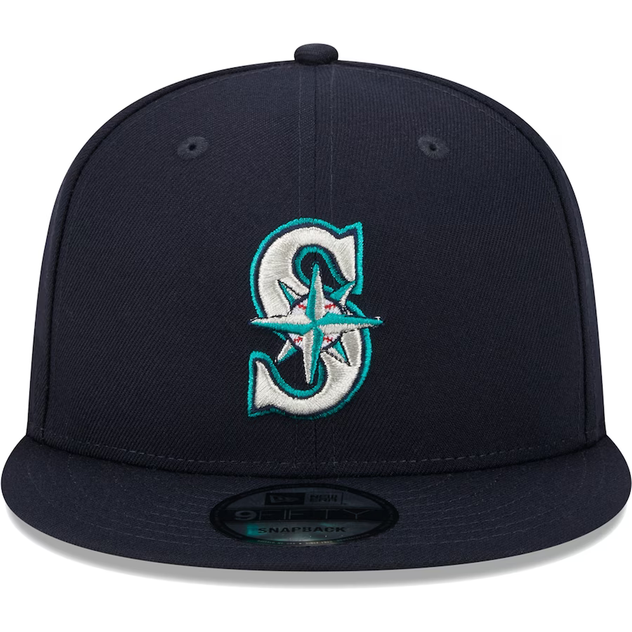 New Era Seattle Mariners 2001 MLB All-Star Game Side Patch 9FIFTY Snapback Hat-Navy