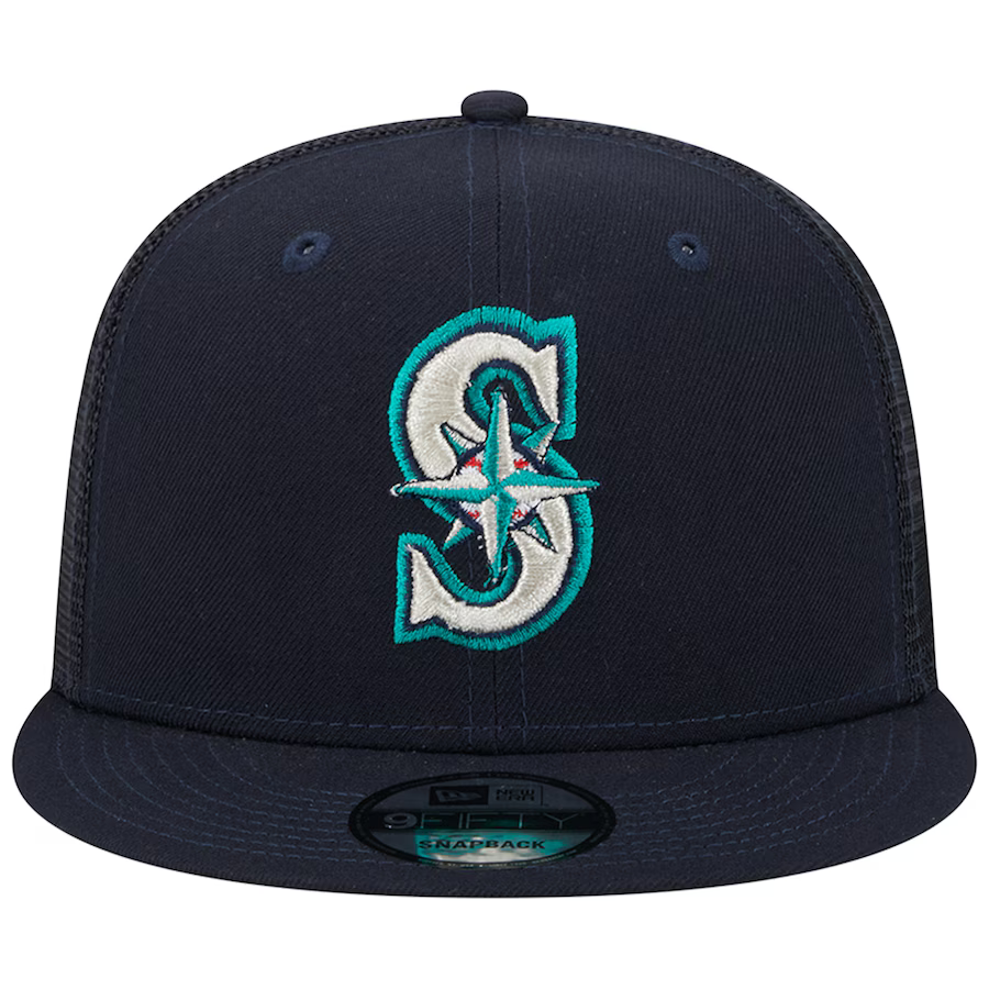 New Era Seattle Mariners 9FIFTY Trucker Snapback Hat