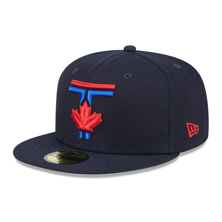 New Era Men's Toronto Blue Jays City Connect 59FIFTY Fitted Hat 2024 - Navy