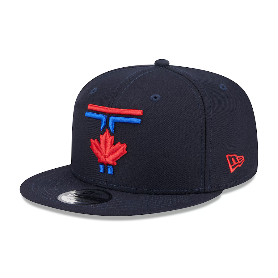 New Era Men's Toronto Blue Jays City Connect 9FIFTY Snapback Hat 2024 - Navy
