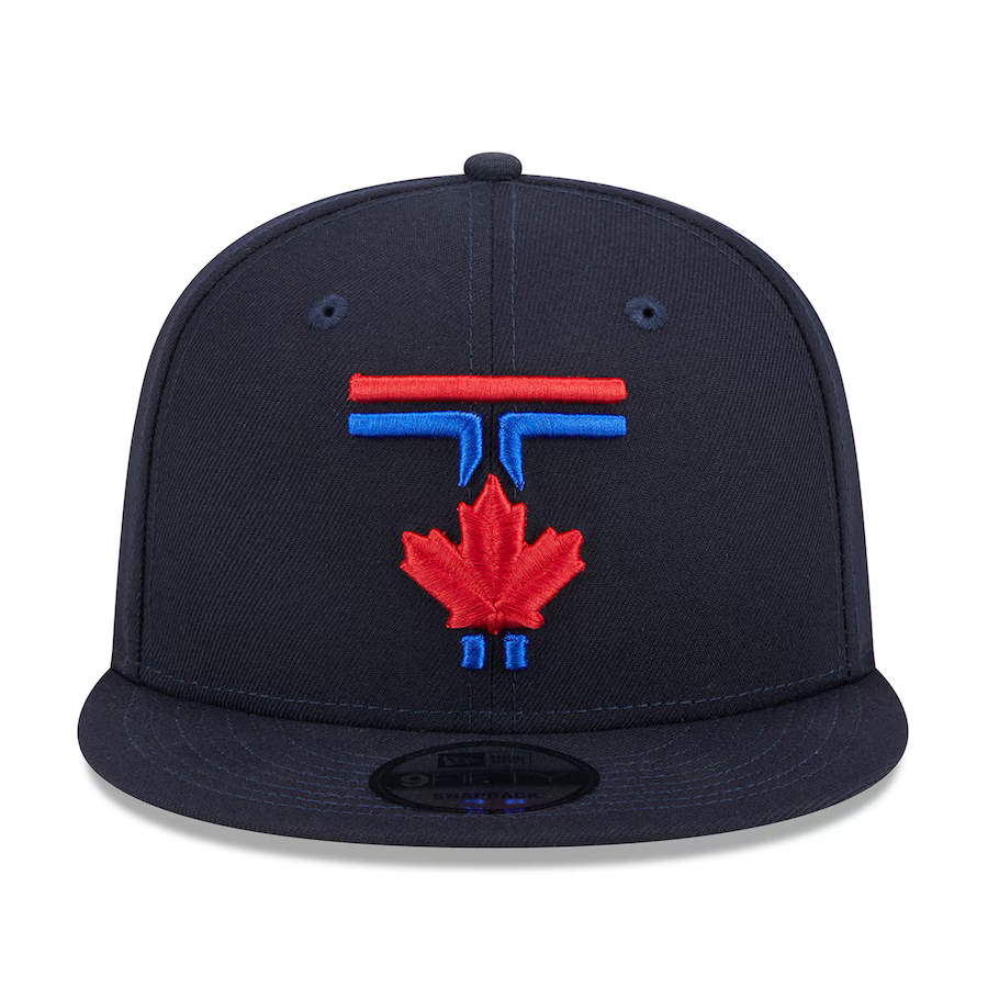 New Era Men's Toronto Blue Jays City Connect 9FIFTY Snapback Hat 2024 - Navy