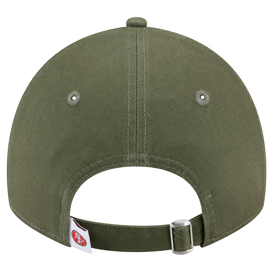 New Era San Francisco 49ers Core Classic 2.0 9TWENTY Adjustable Hat-Olive Green