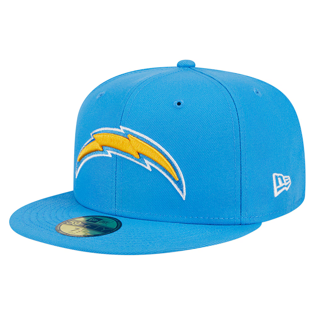 New Era Los Angeles Chargers  Basic 59FIFTY Fitted Hat-Powder Blue