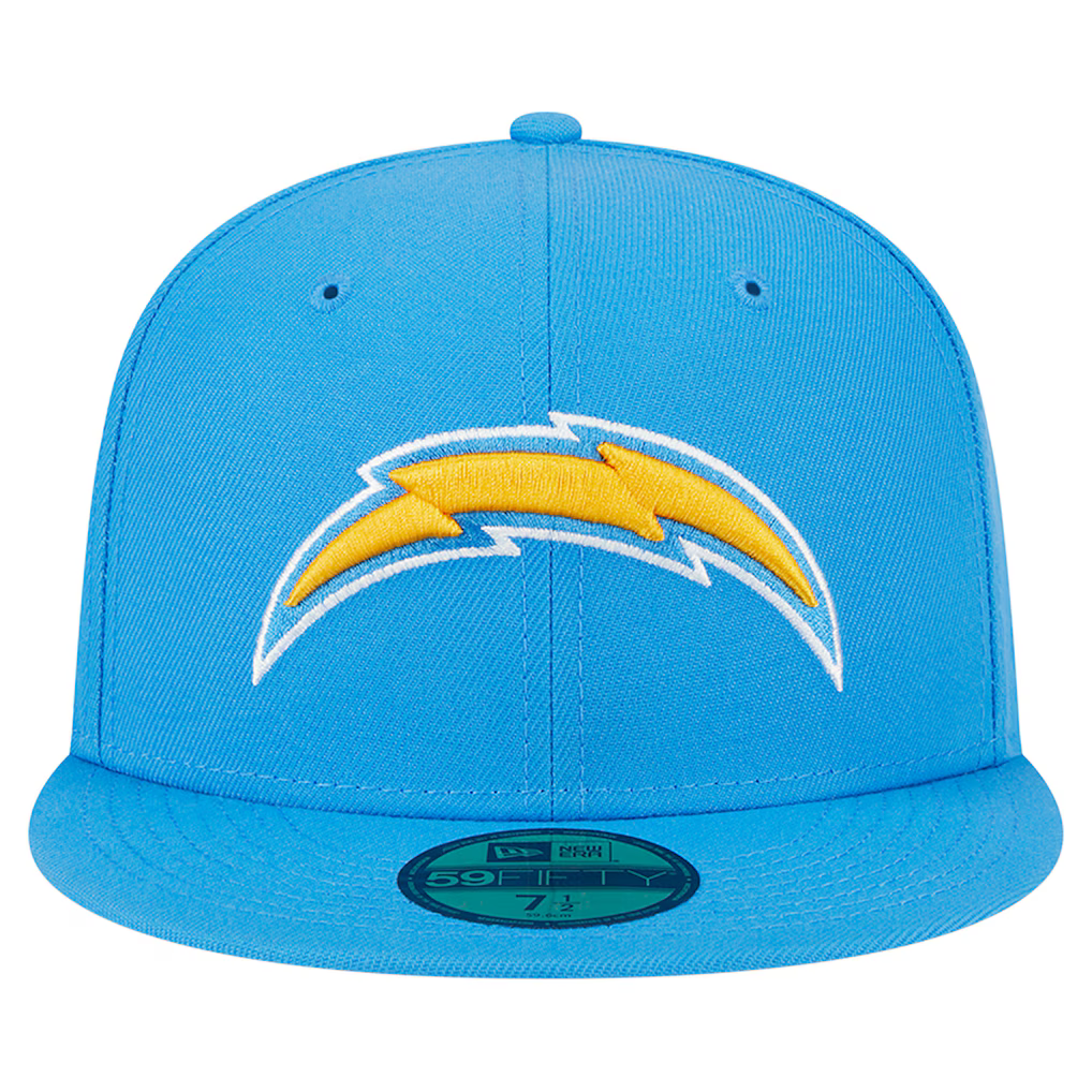 New Era Los Angeles Chargers  Basic 59FIFTY Fitted Hat-Powder Blue