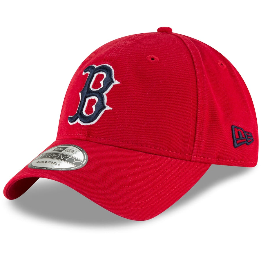 New Era Boston Red Sox Core Classic 2.0 9Twenty Adjustable Hat-Red