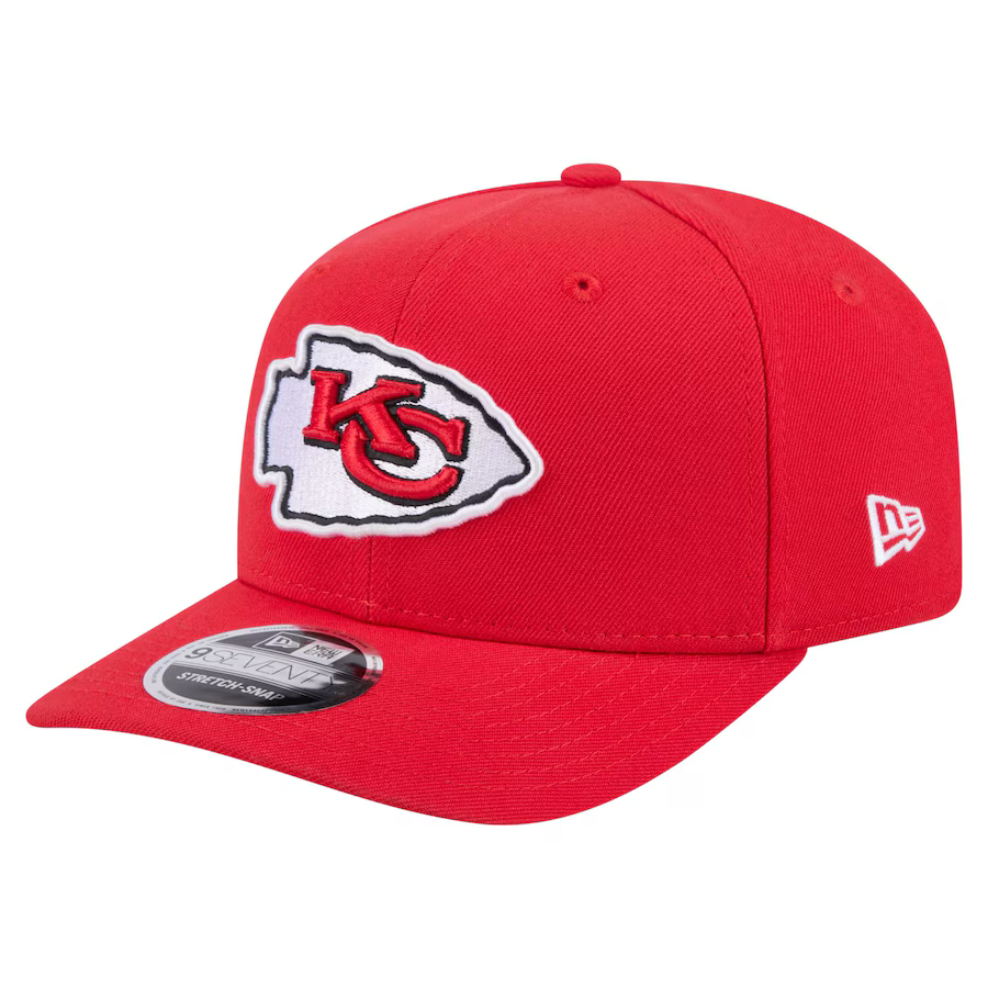 New Era Kansas City Chiefs 9SEVENTY Strech-Snap Adjustable Hat