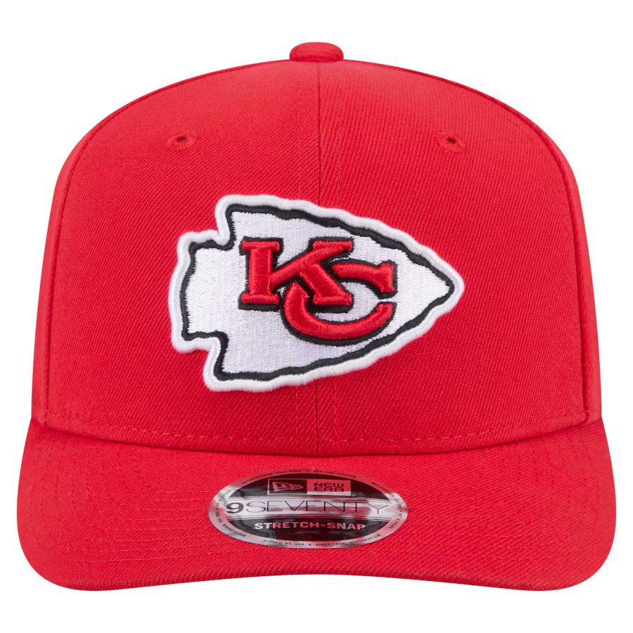 New Era Kansas City Chiefs 9SEVENTY Strech-Snap Adjustable Hat