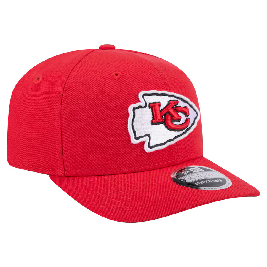 New Era Kansas City Chiefs 9SEVENTY Strech-Snap Adjustable Hat