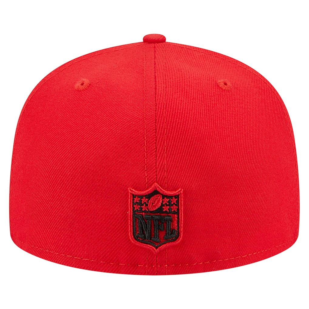 New Era Kansa City Chiefs Basic 59FIFTY Fitted Hat-Red