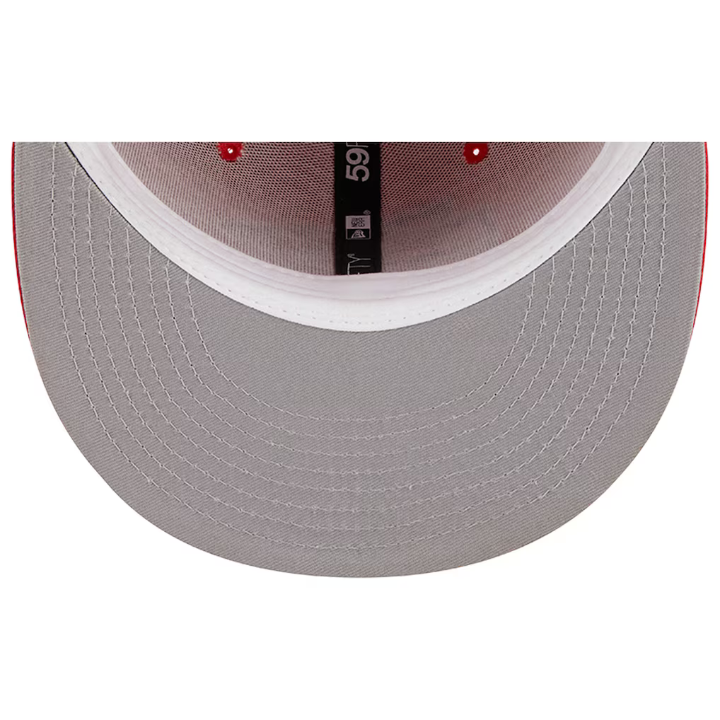 New Era Kansa City Chiefs Basic 59FIFTY Fitted Hat-Red