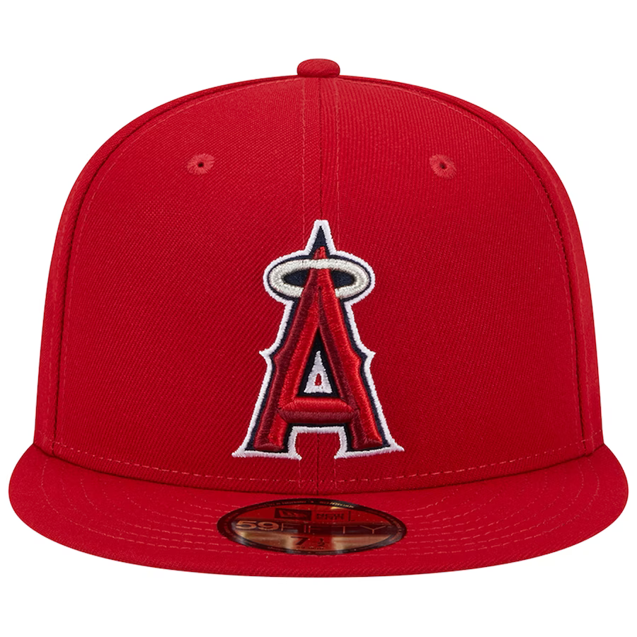 New Era Los Angeles Angels 2010 MLB All-Star Game Side Patch 59FIFTY Hat - Red