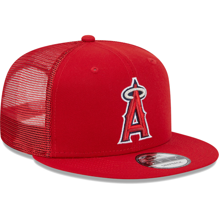 New Era Los Angeles Angels 9FIFTY Trucker Snapback Hat