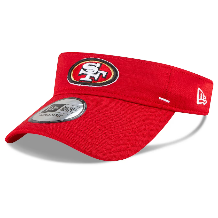 New Era San Francisco 49ers NFL Summer Sideline Official Visor-Red