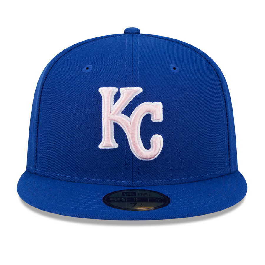 New Era Kansas City Royals 2024 Mother's Day On-Field 59FIFTY Fitted Hat-Royal