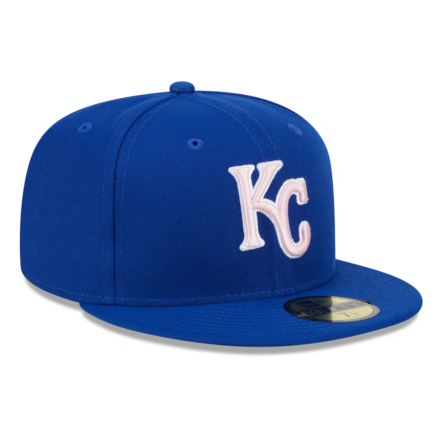 New Era Kansas City Royals 2024 Mother's Day On-Field 59FIFTY Fitted Hat-Royal