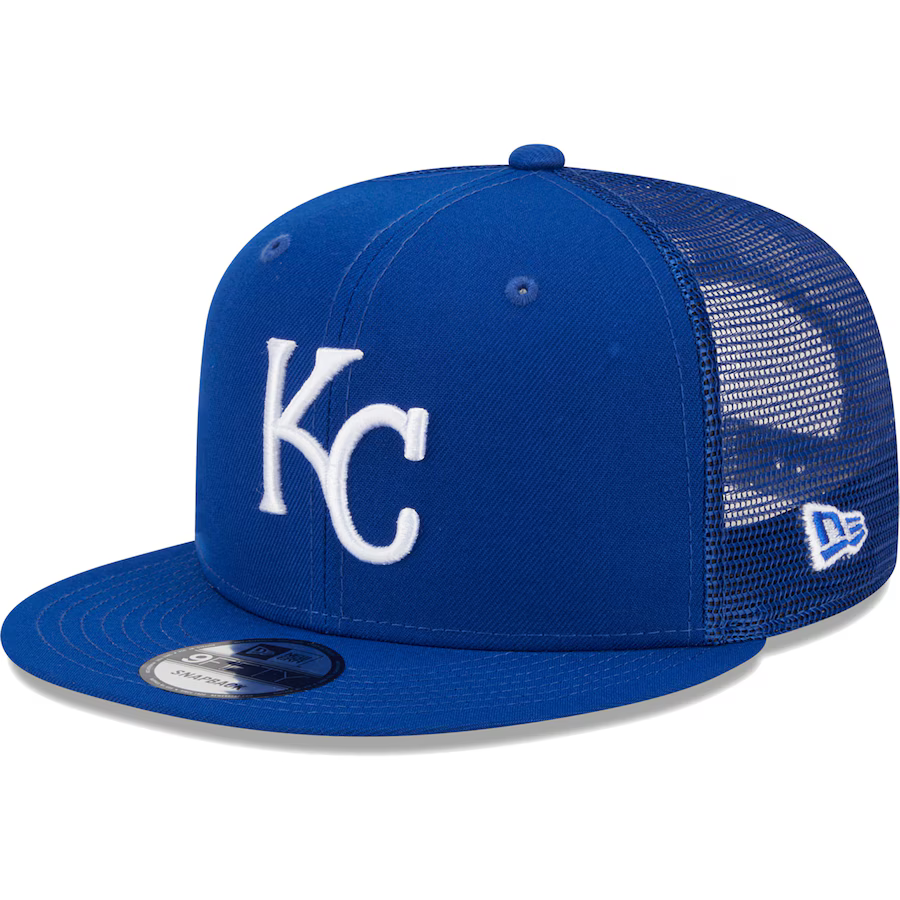 New Era Kansas City Royals Team Color Trucker 9FIFTY Snapback Hat - Royal