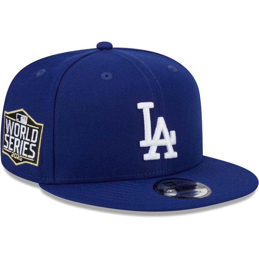 New Era Los Angeles Dodgers 2020 World Series Side Patch 9FIFTY Snapback Hat-Royal