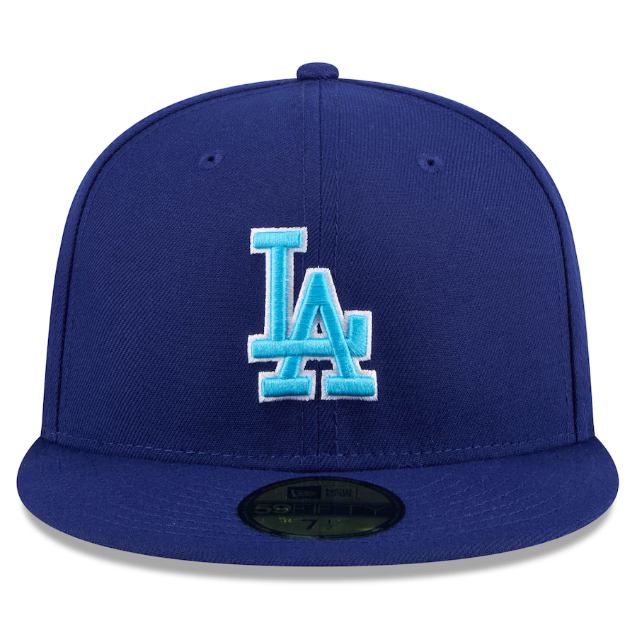 New Era Los Angeles Dodgers Father's Day 59FIFTY Fitted Hat 2024 - Royal