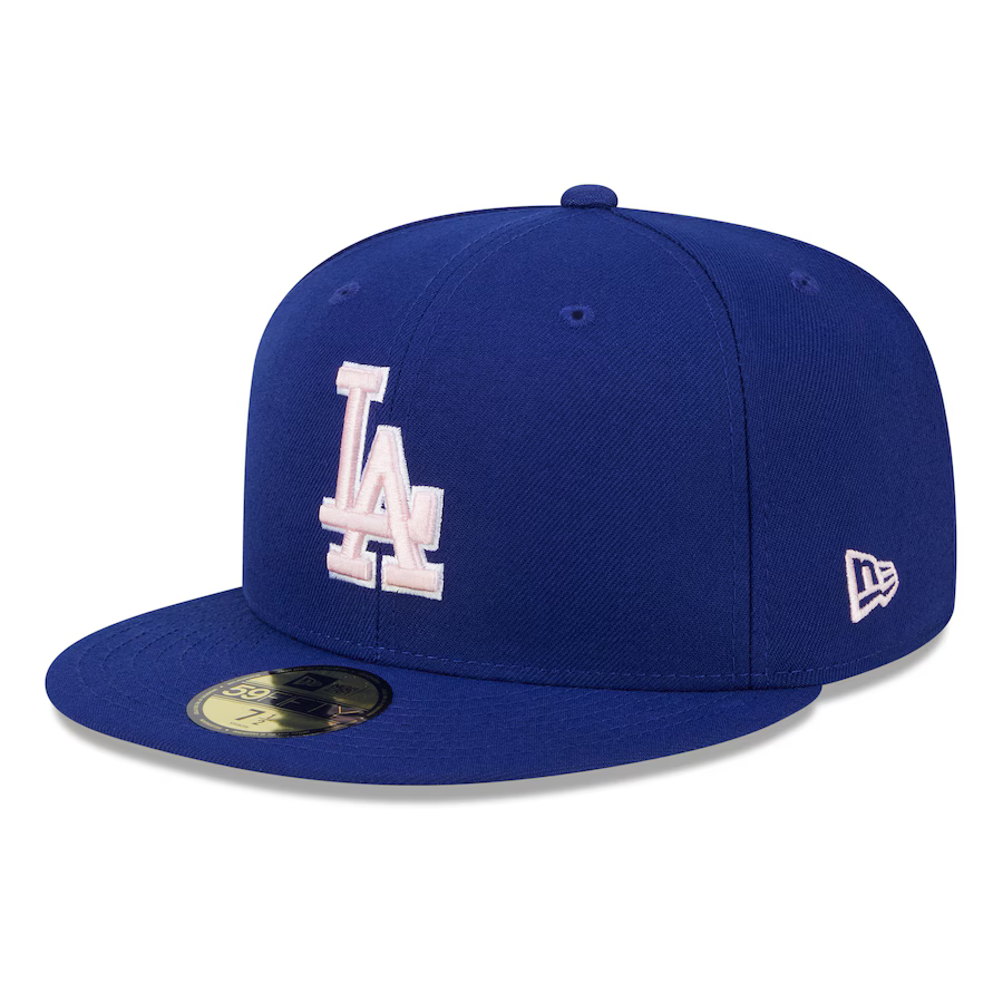 New Era Los Angeles Dodgers 2024 Mother's Day On-Field 59FIFTY Fitted Hat-Royal